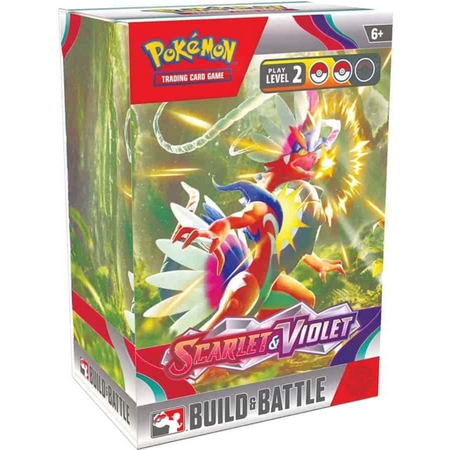 Pokemon TCG: Scarlet and Violet Build and Battle Box 4 packs