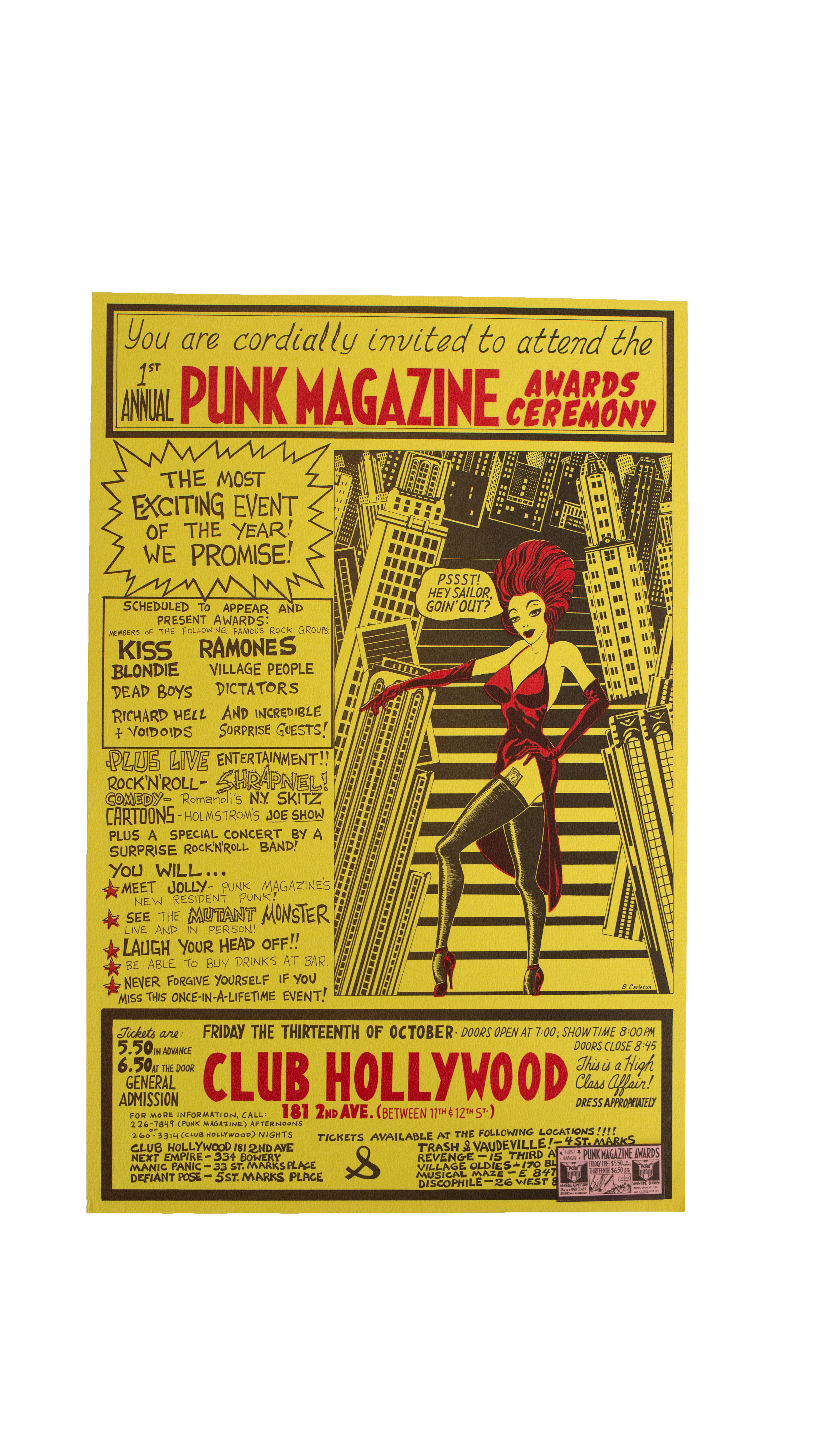Punk Magazine Awards Ceremony [Poster]
