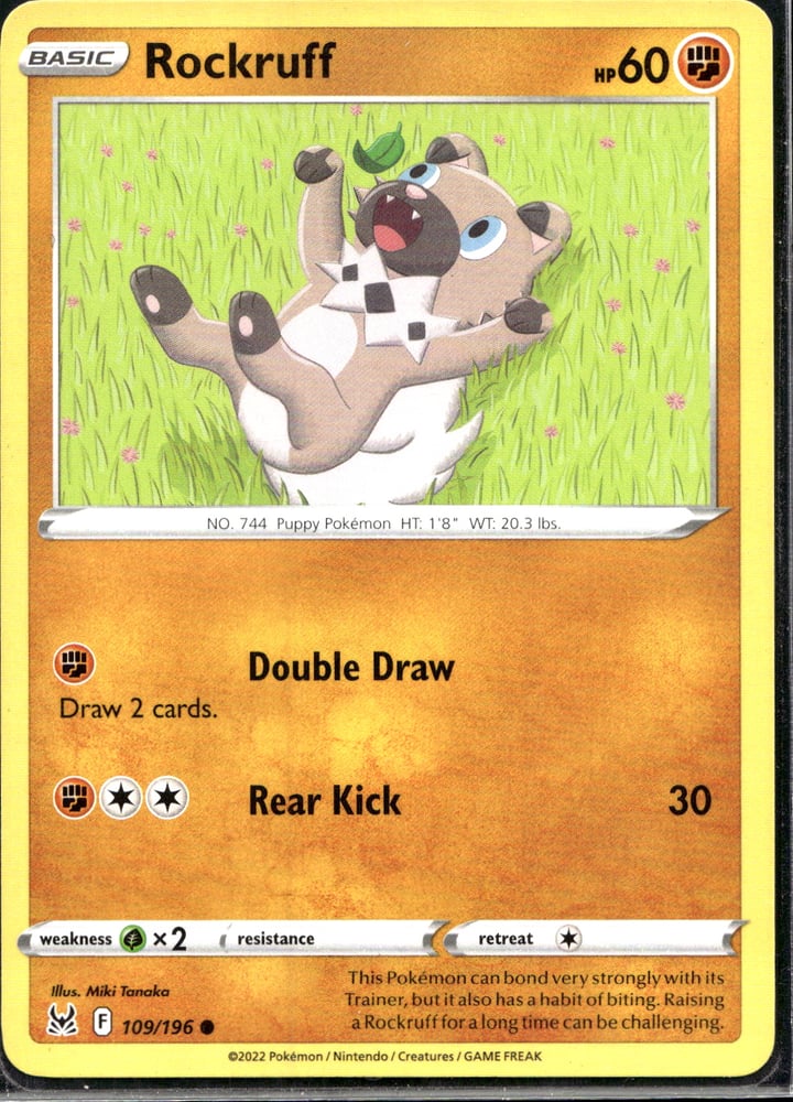 Rockruff - SWSH11 109/196