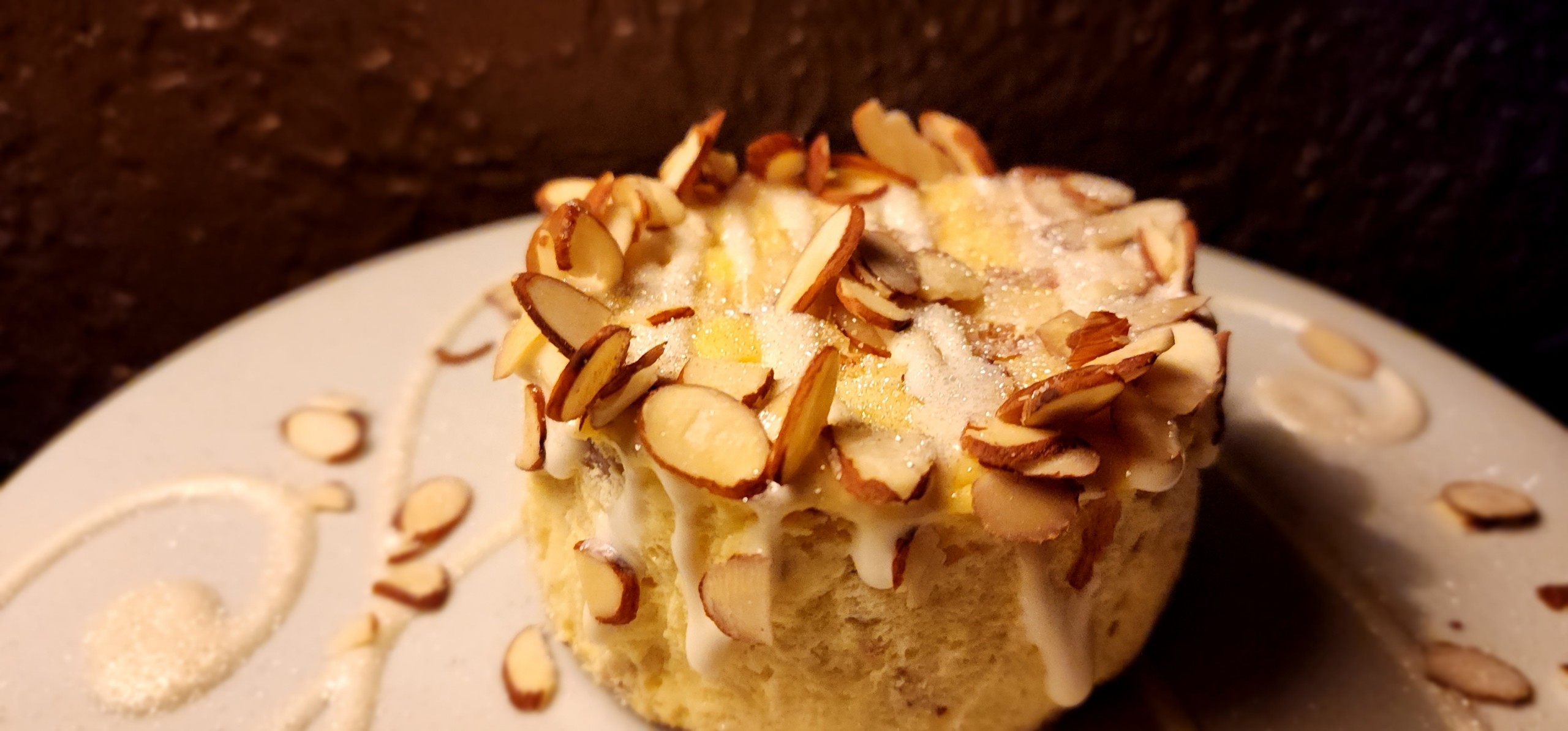 Almond Wedding Cake Cheesecake