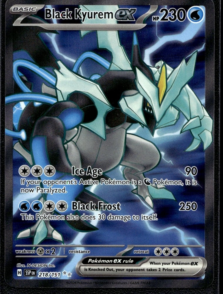 Black Kyurem ex - SV08 218/191