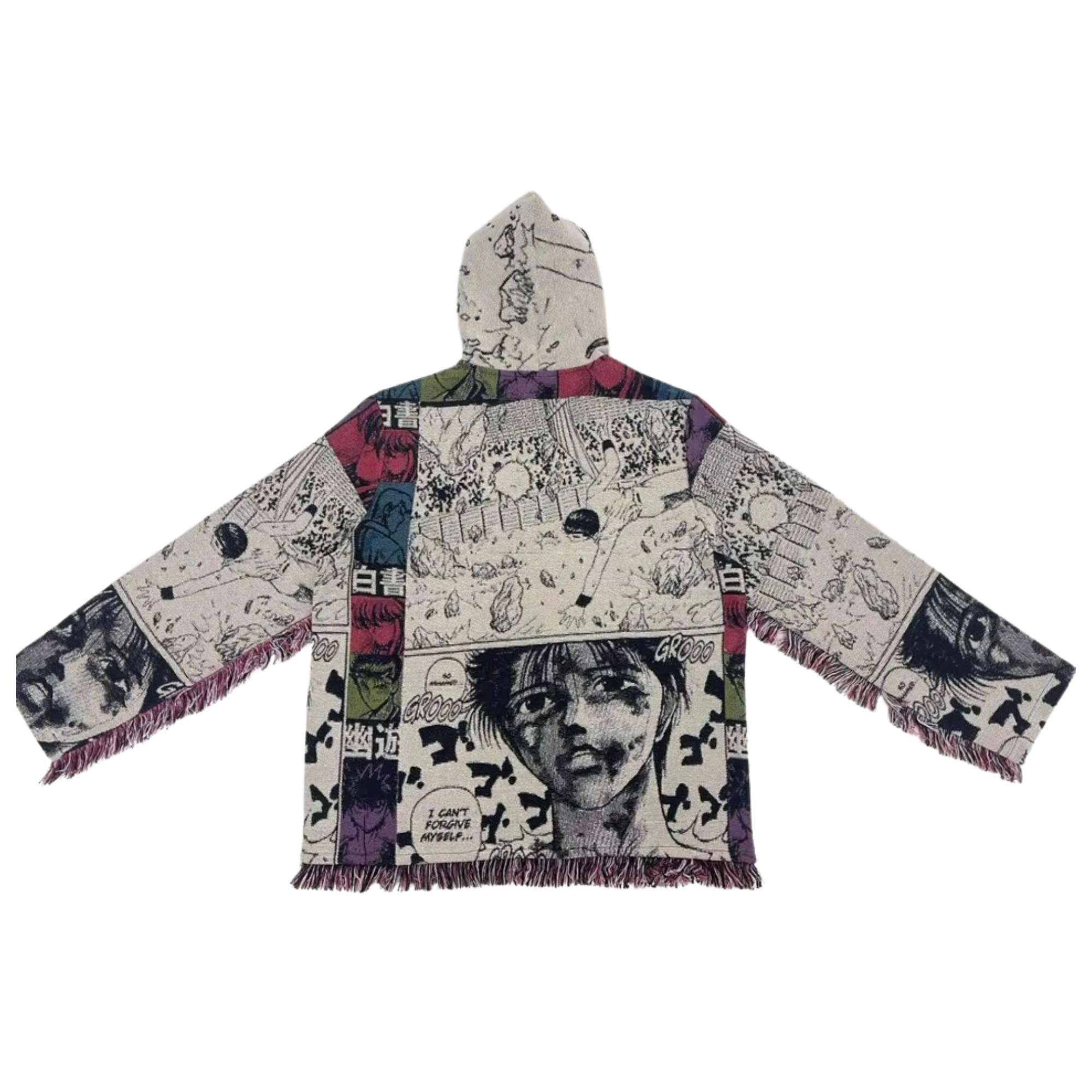 Hoodie: Anime Yu Yu Hakusho Tapestry Hoodie, image 4