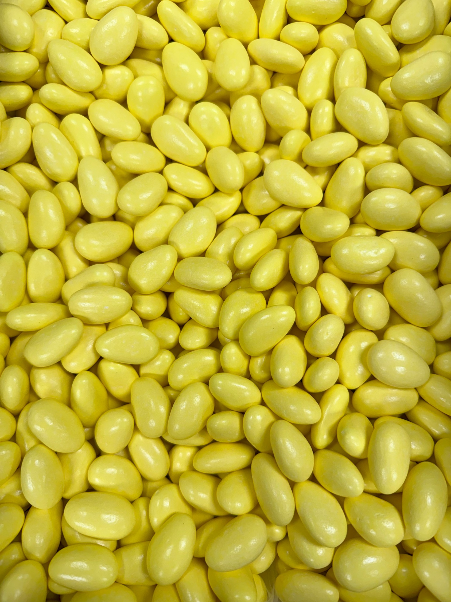 Premium Yellow Lemon Jordan Almonds 5lb