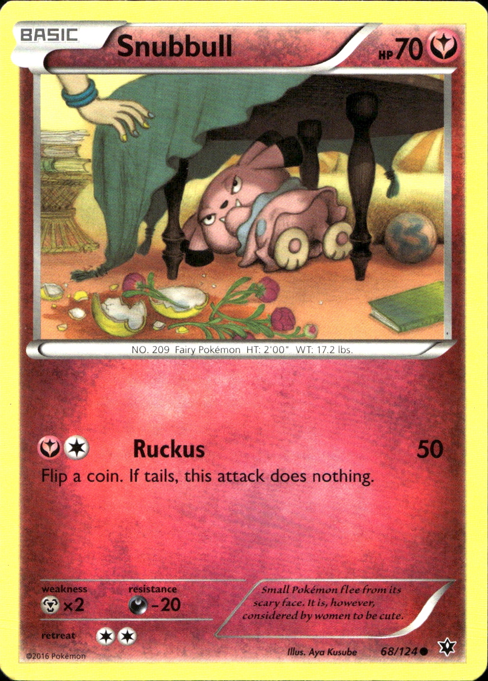 Snubbull - XY10 68