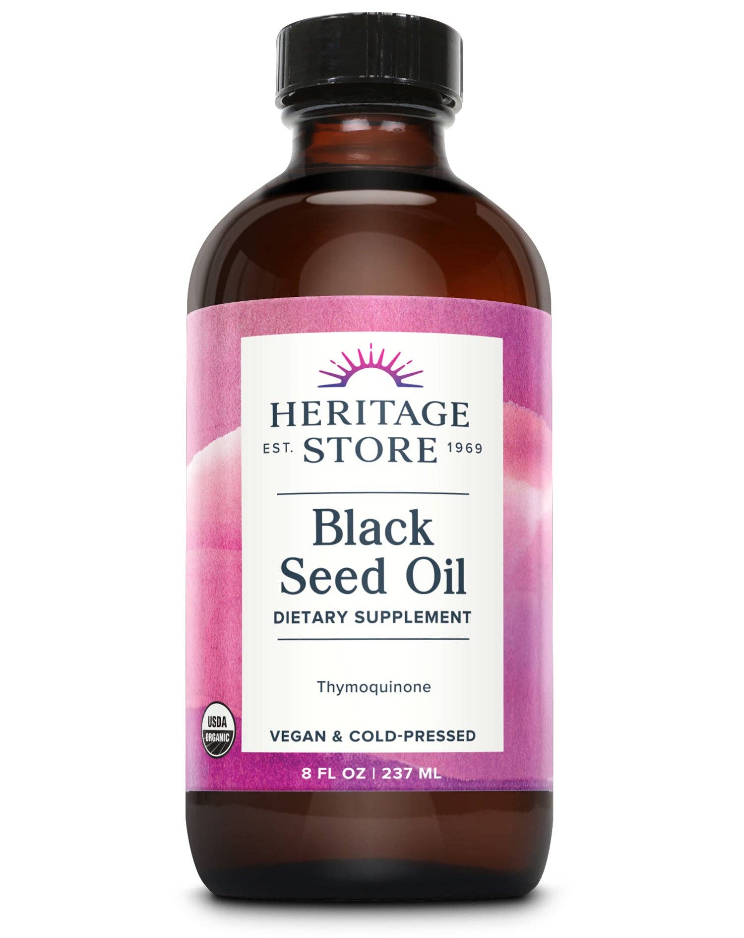 Black Seed Oil, Organic 8 oz/16 oz