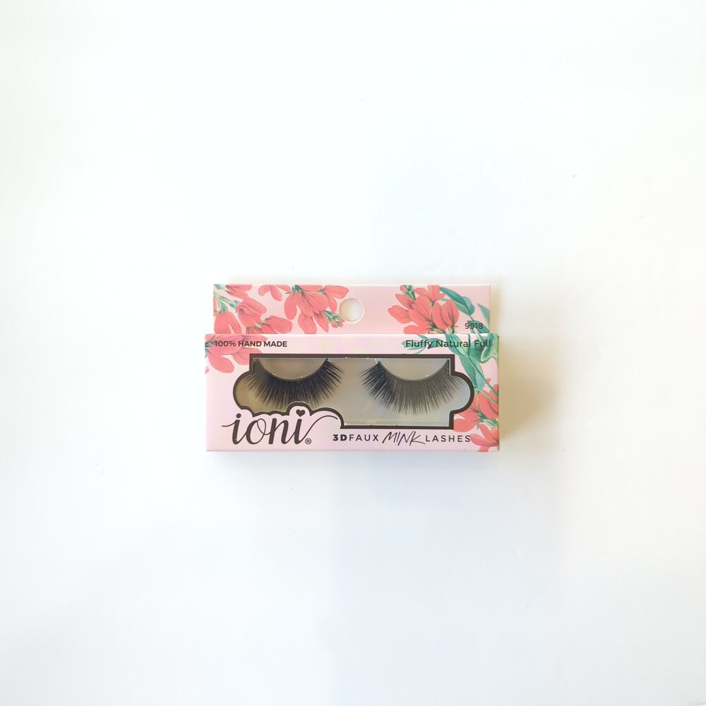 ioni 3D Faux Mink Lashes - Fluffy Natural Full