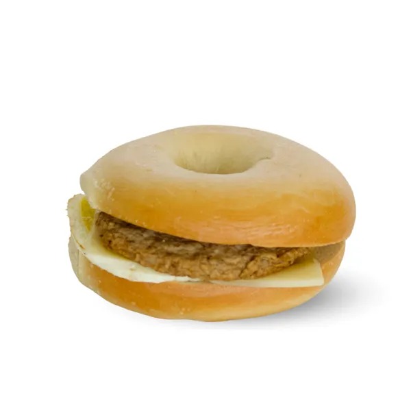 Sausage Egg & Swiss Bagel