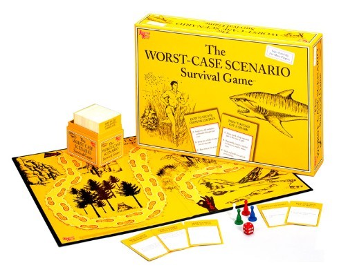 The Worst Case Scenario Survival Game/University Games- Pre-owned Vintage