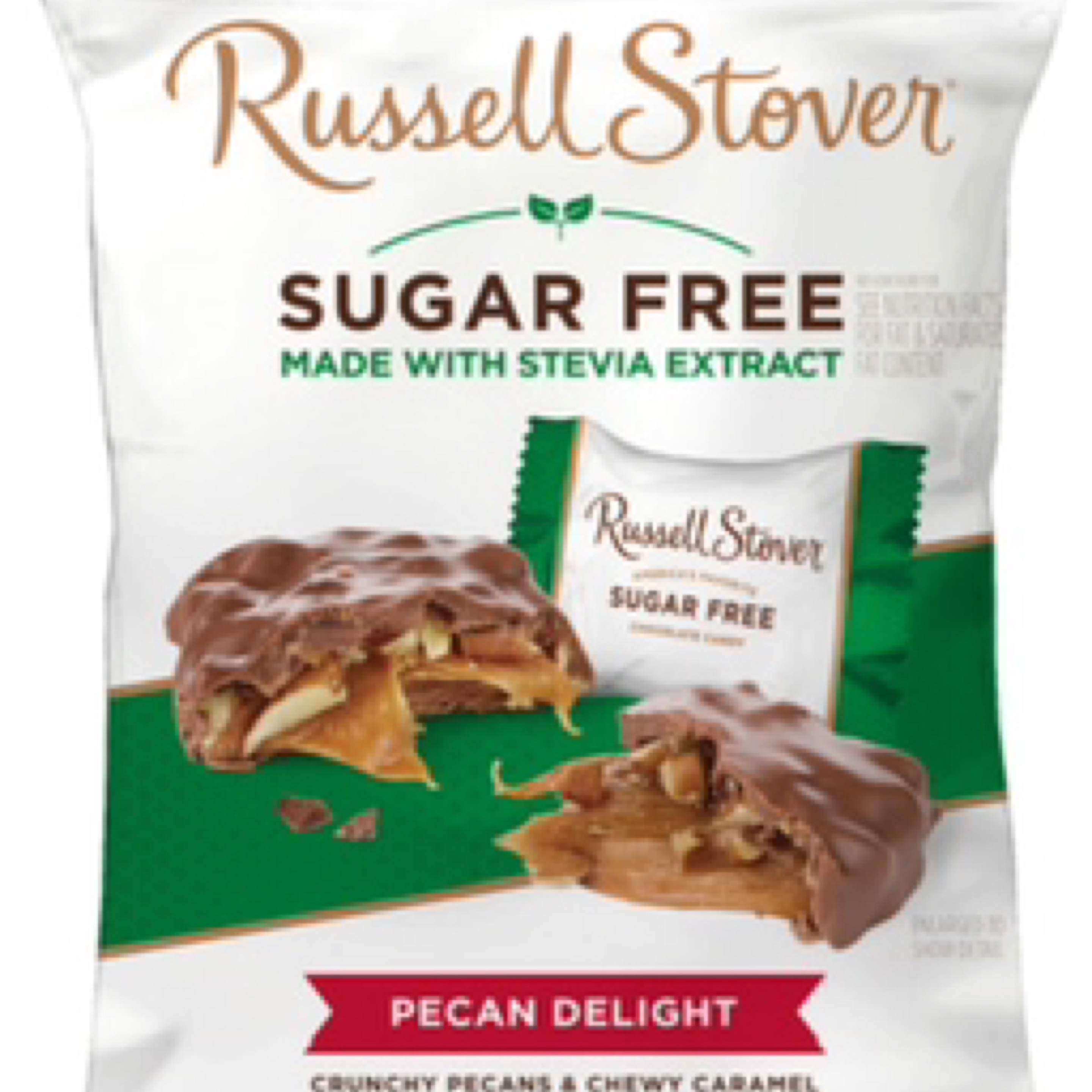 Russell Stover Sugar Free 3oz Pecan Delight Milk