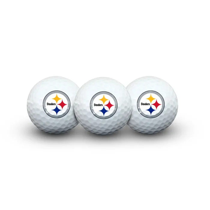Pittsburgh Steelers Golf Balls 3 Pack