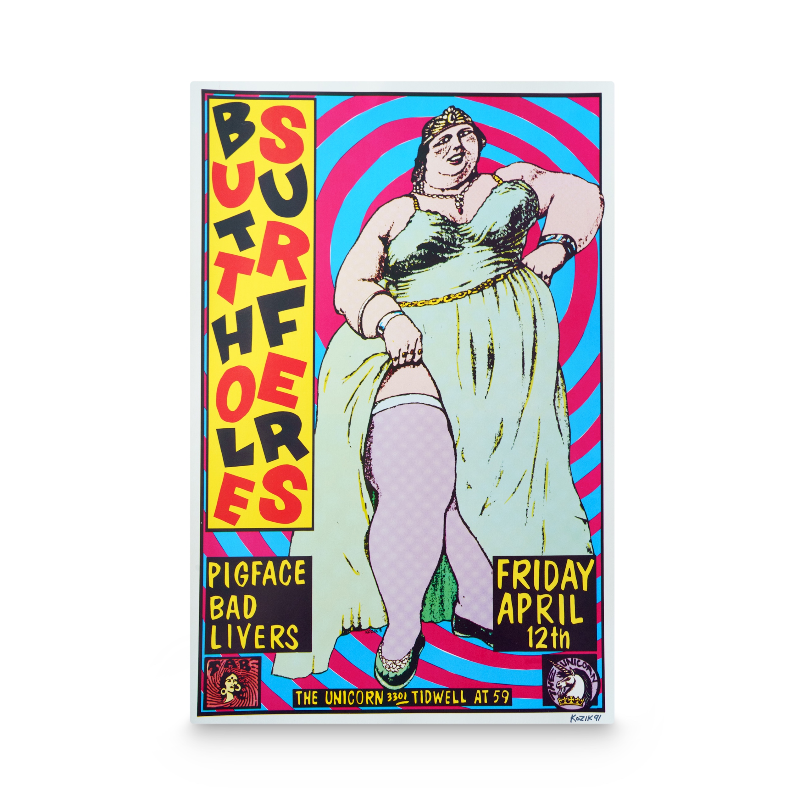 Butthole Surfers -- 1991 [Poster]