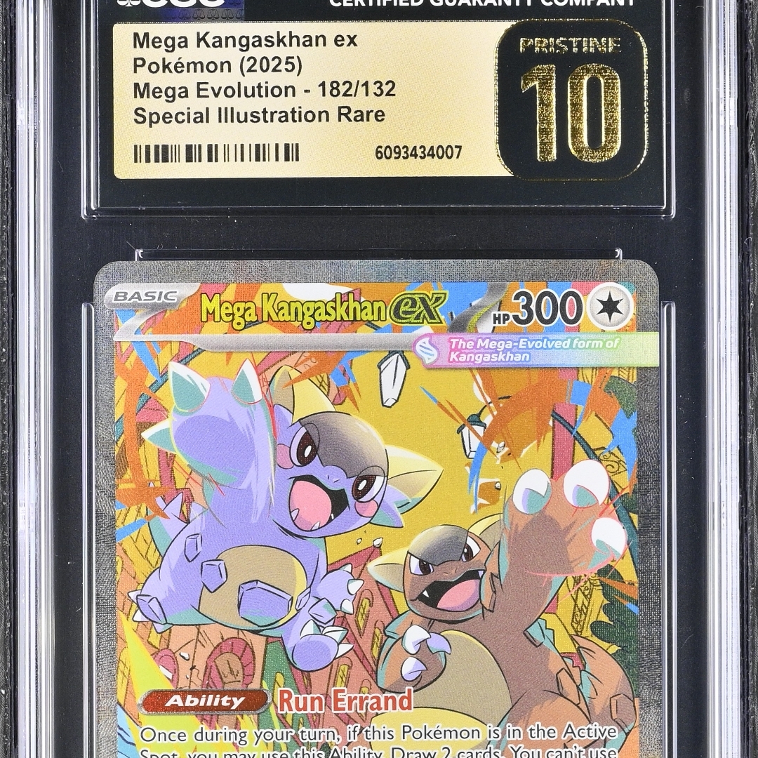 CGC Pristine 10 Mega Kangaskhan SIR Graded Card