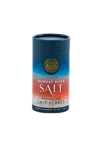 Murray River Salt – Home Chef Box – 200g Salt Flake Canister ( 20 units)
