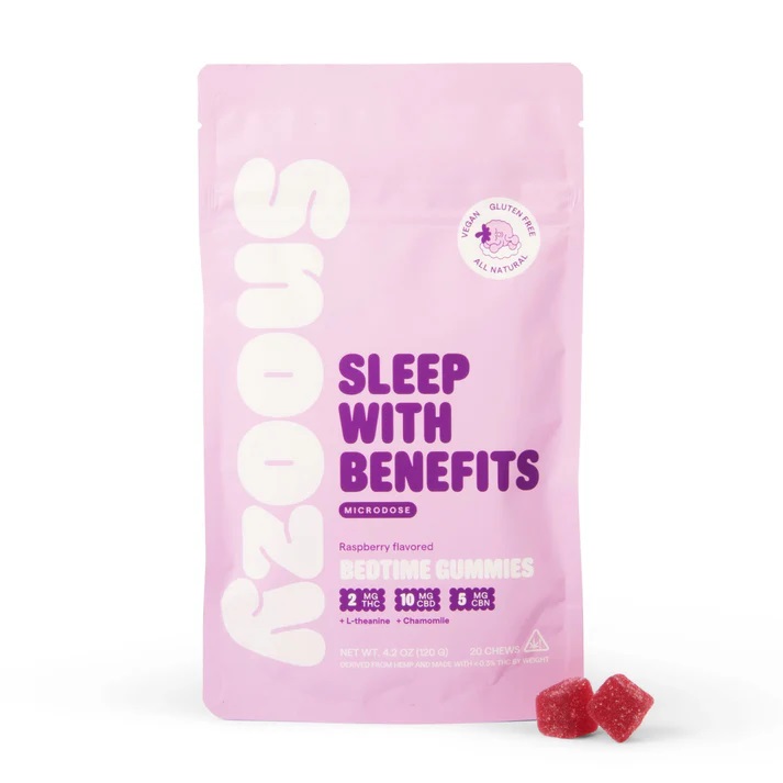 Snoozy Sleep With Benefits Micro-dose 2mg THC - 2ct