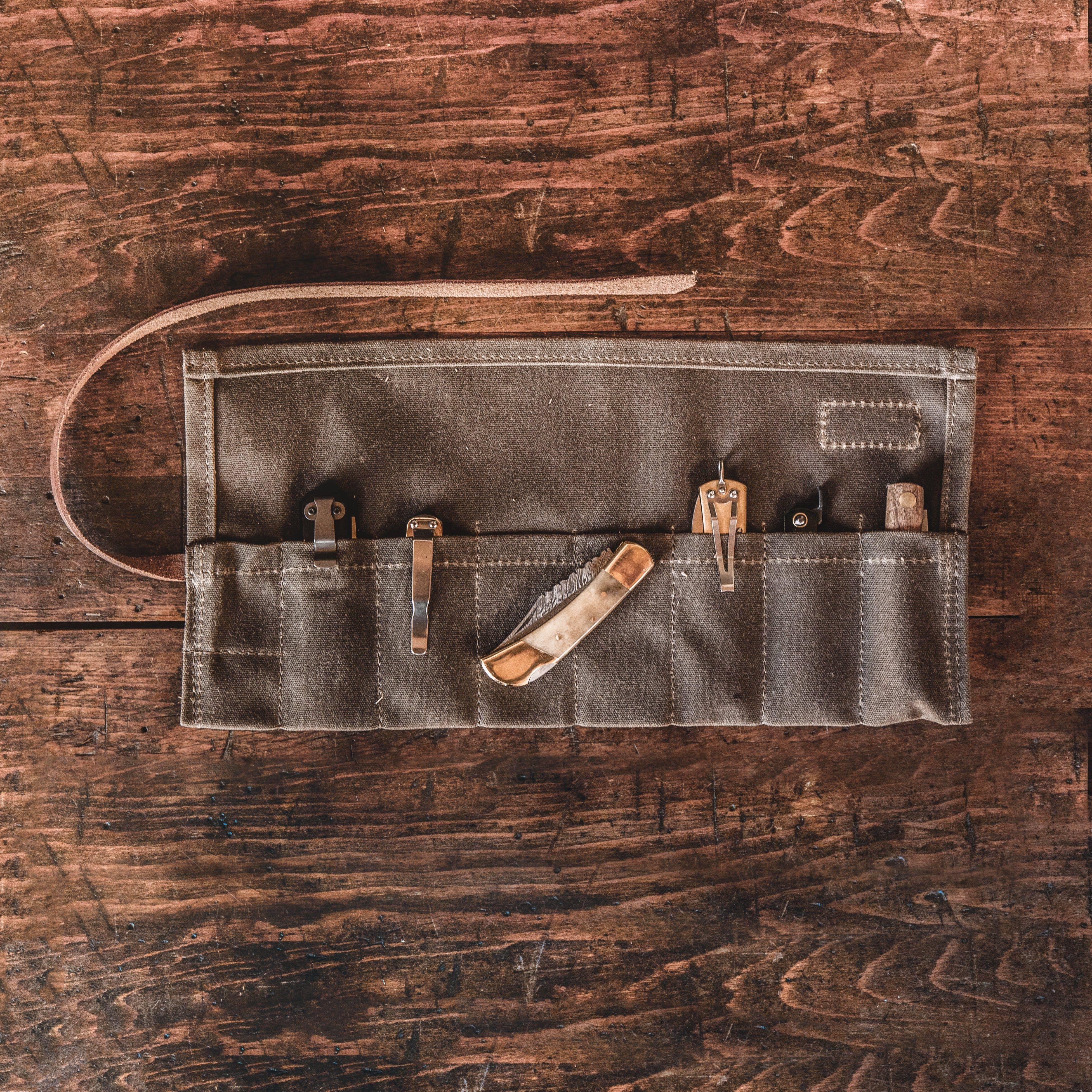 Bradley Mountain - Knife Roll/Field Tan