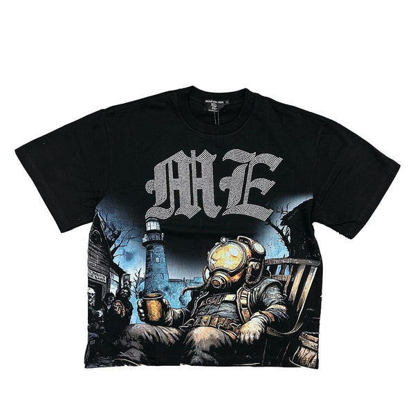 MIXED EMOTION (Astronaut Rhinestone Tee)