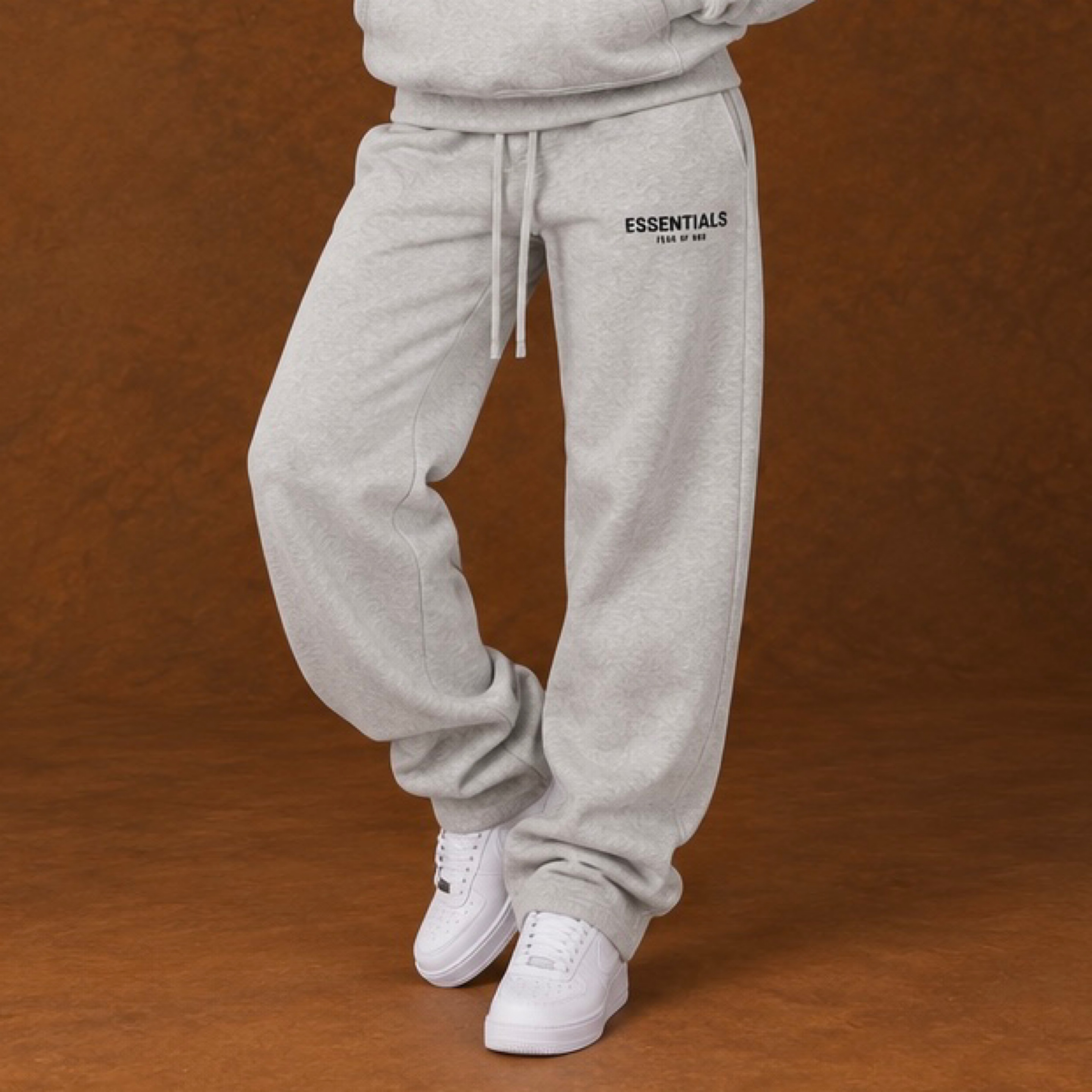 Essentials Sweat Pants (Light Oatmeal)