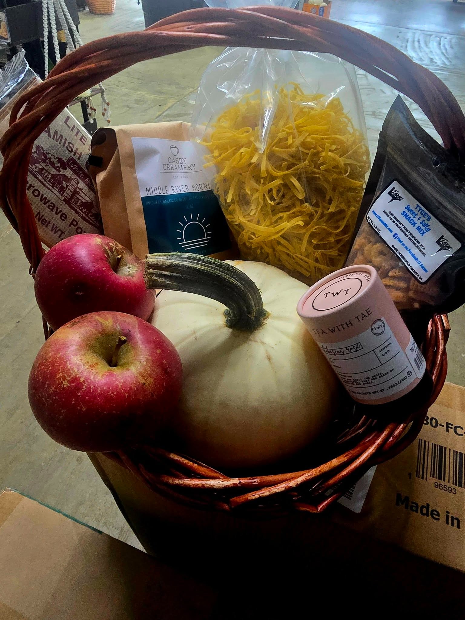 Cozy Fall Favorites Gift Basket