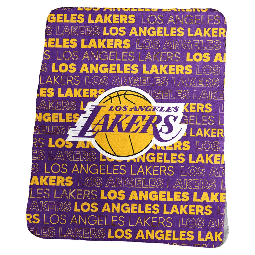 Los Angeles Lakers Logo Brands Classic Fleece Blanket - 50x60"