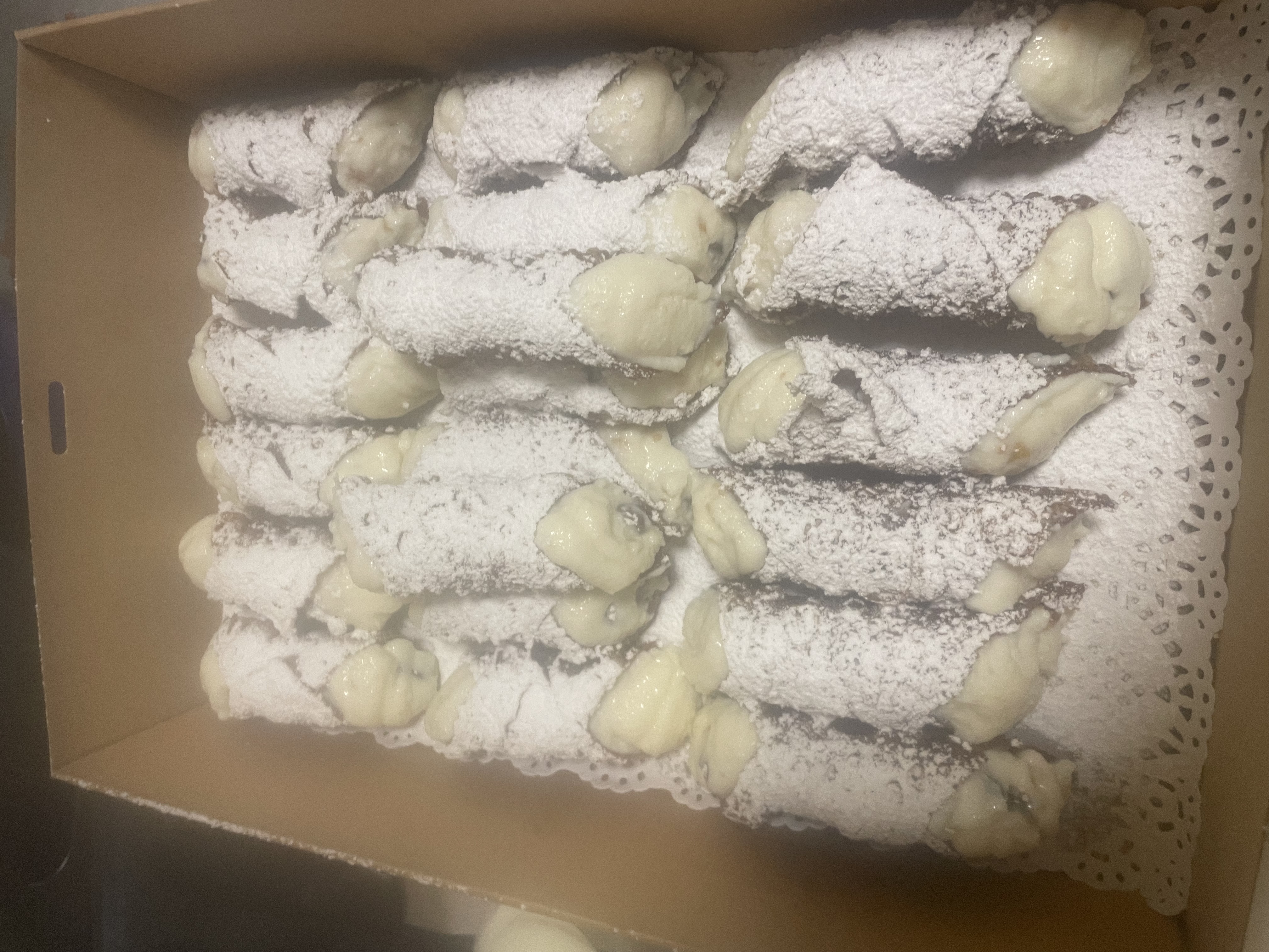 Tray Cannoli Siciliani