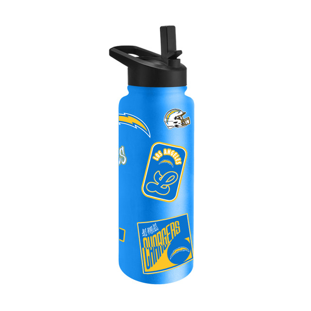 Los Angeles Chargers Dreamweave Quencher Stainless Steel Bottle 34oz