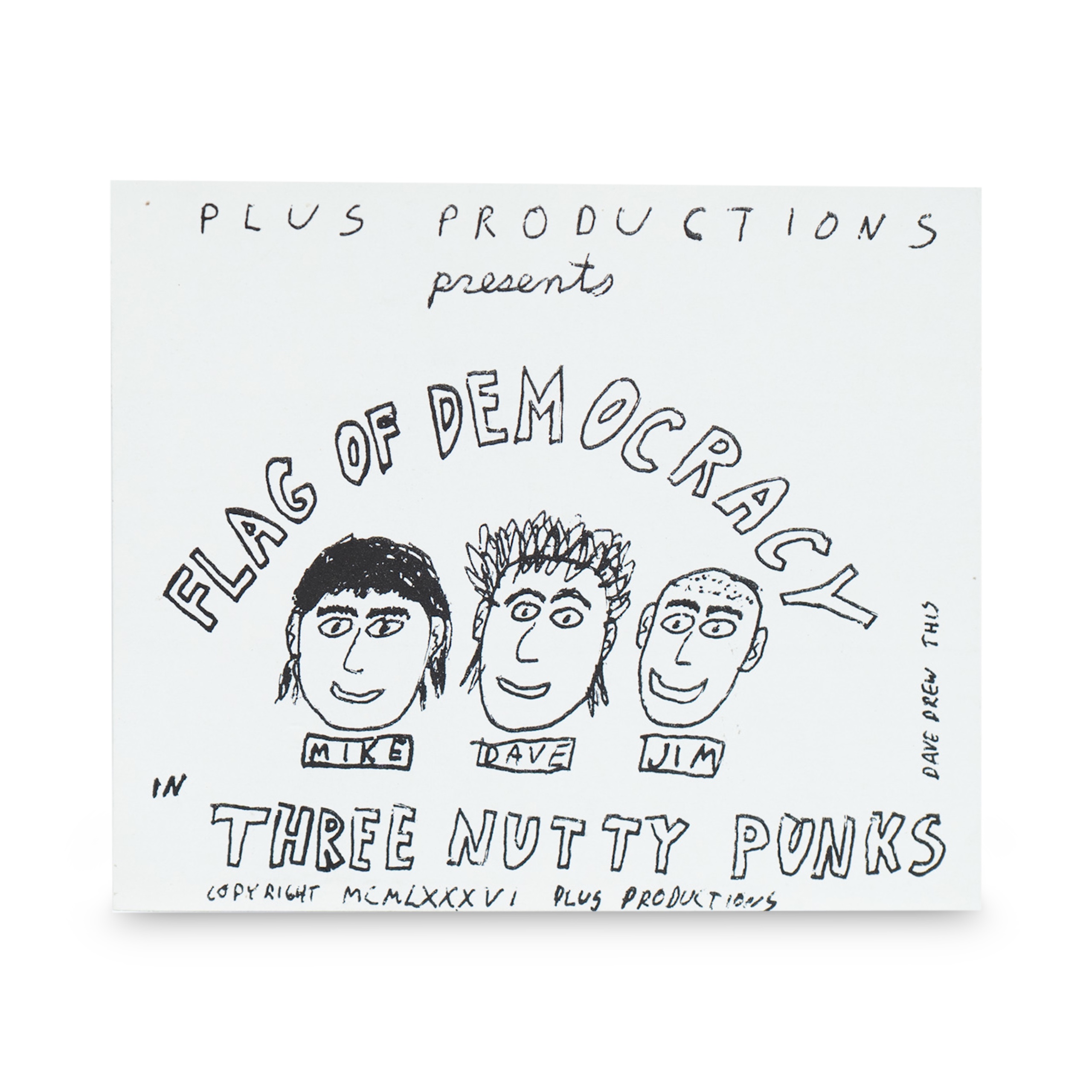 Flag of Democracy -- Sticker [Ephemera]