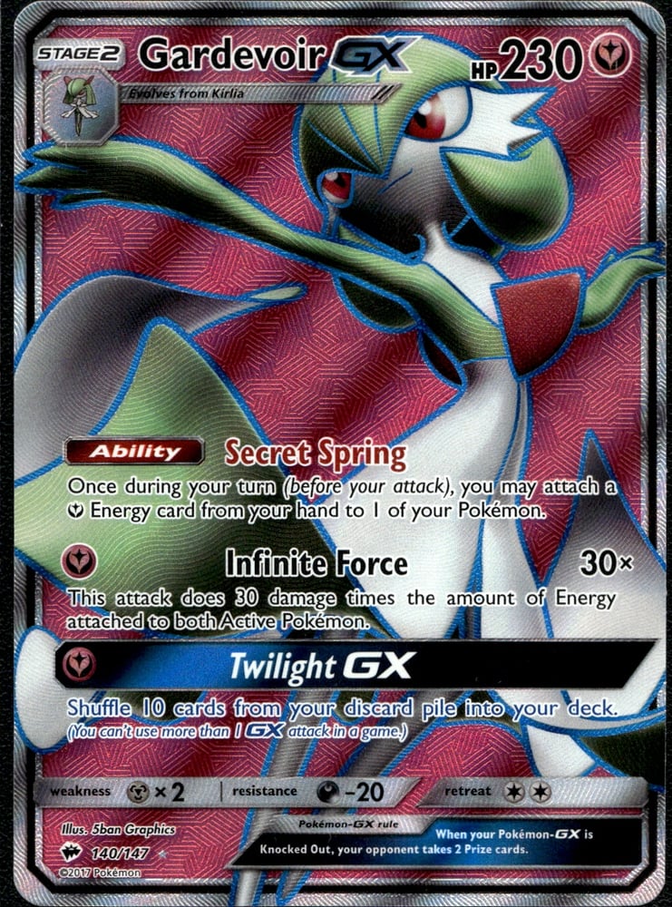 Gardevoir GX - SM3 140/147