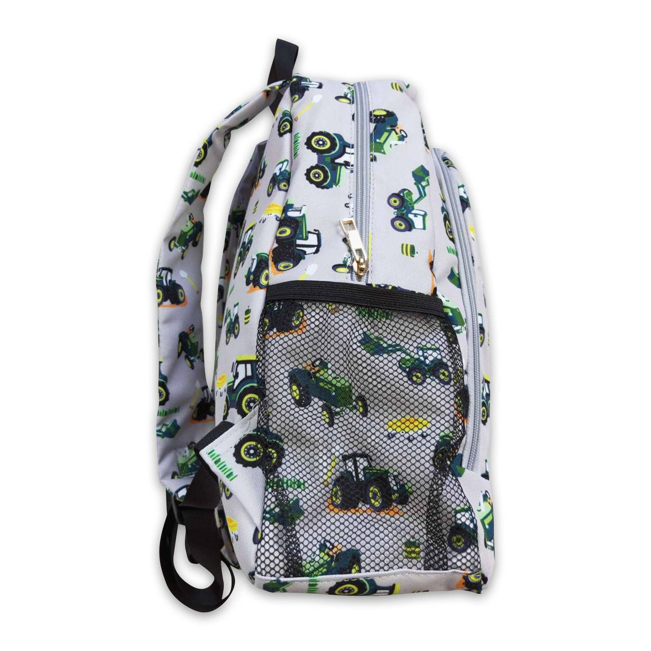 Green Tractor Backpack