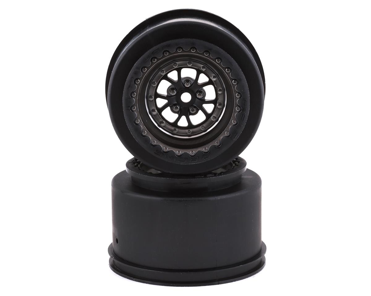 Wheels, Weld Satin Black (rear) (2) 9473A