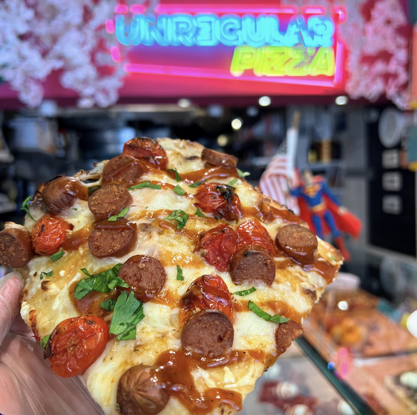 4TH OF JULY PIZZA! Slice