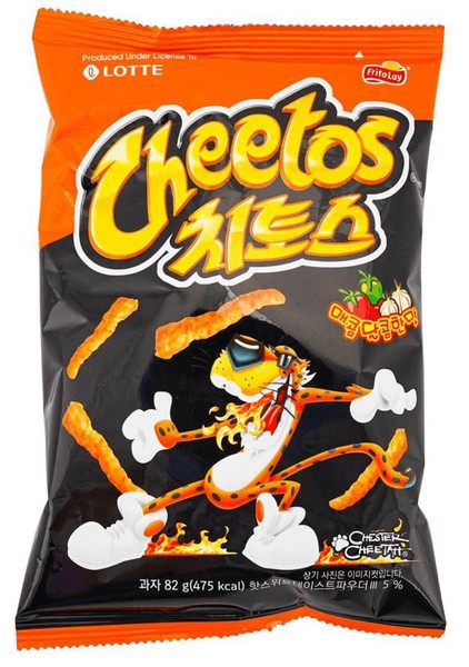 Cheetos Korea Spicy & Sweet Chips 2.89oz 12 Pack