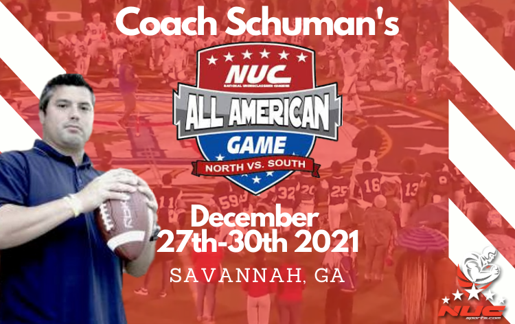 Coach Schuman's NUC Sports All American Game December 27th-30th 2021 Savannah, GA