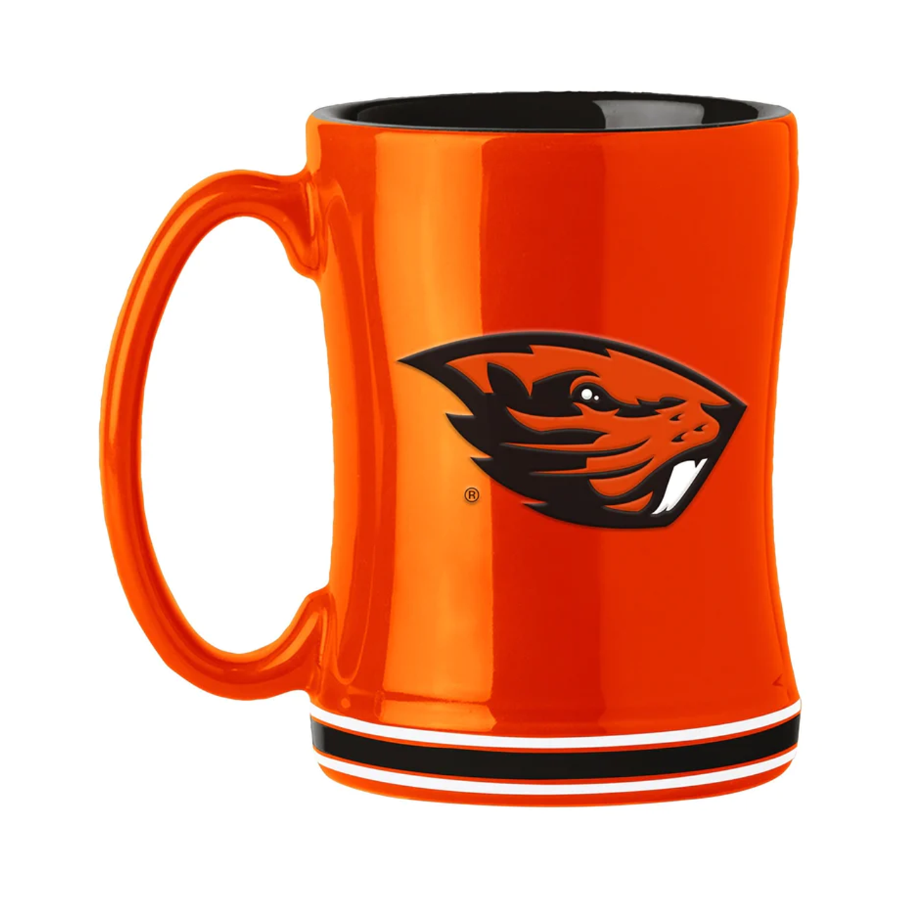 Oregon State Beavers Sculpted Coffee Mug 14oz