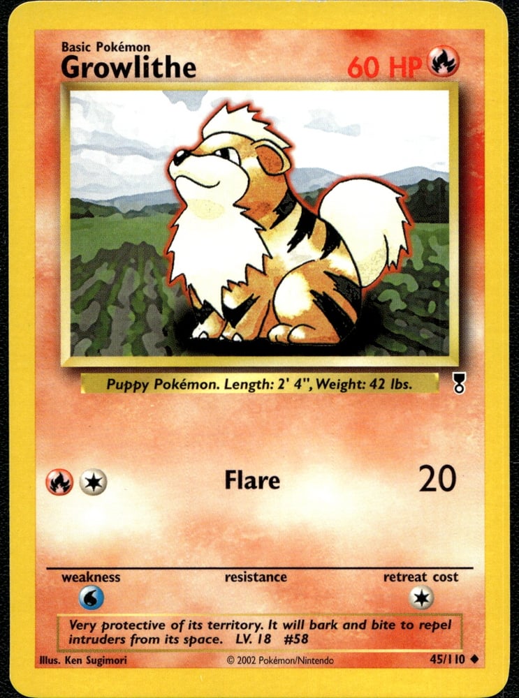 Growlithe - LC 45/110