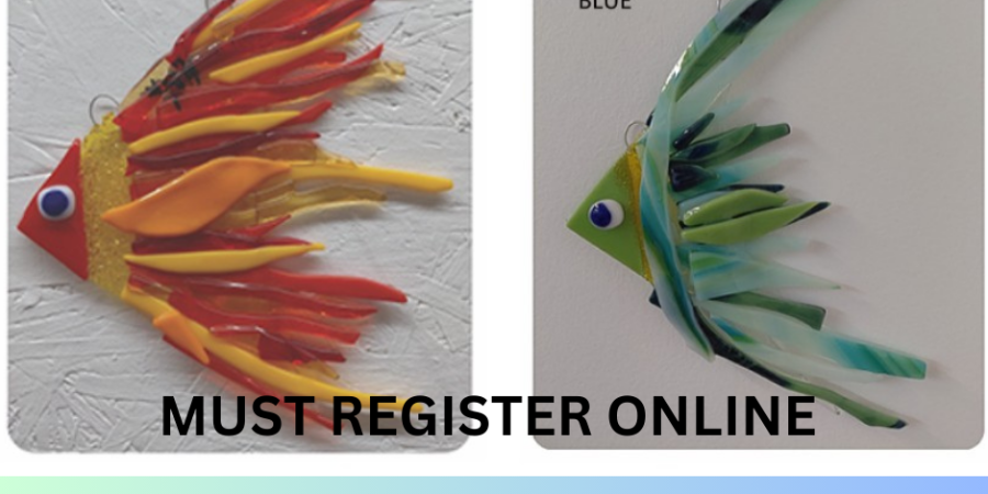 Wild Fish Fused Glass Class