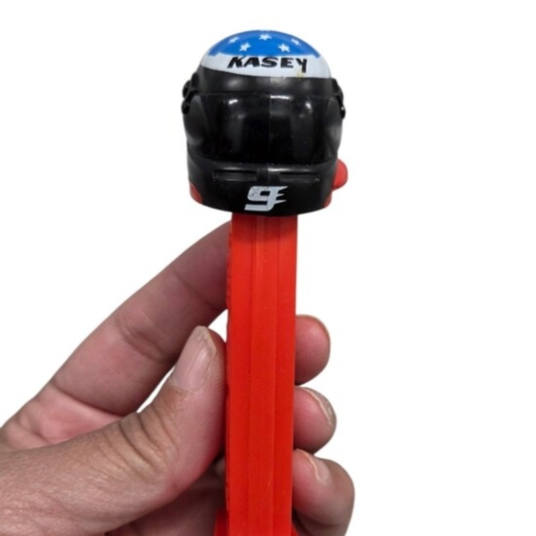 Vintage 2005 Kasey Kahne #9 Helmet PEZ Candy Dispenser Red, Black, Blue