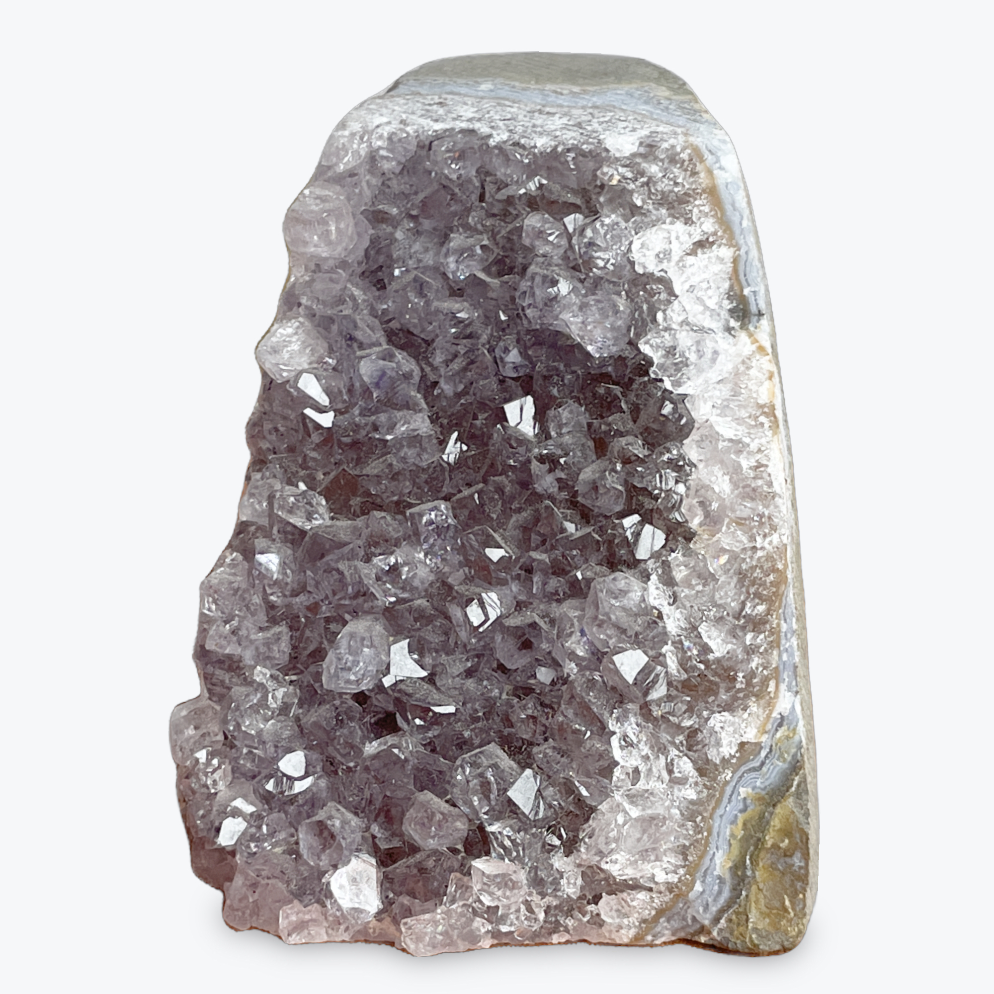 Druze Améthyste | 6x5,3cm — stock Valence
