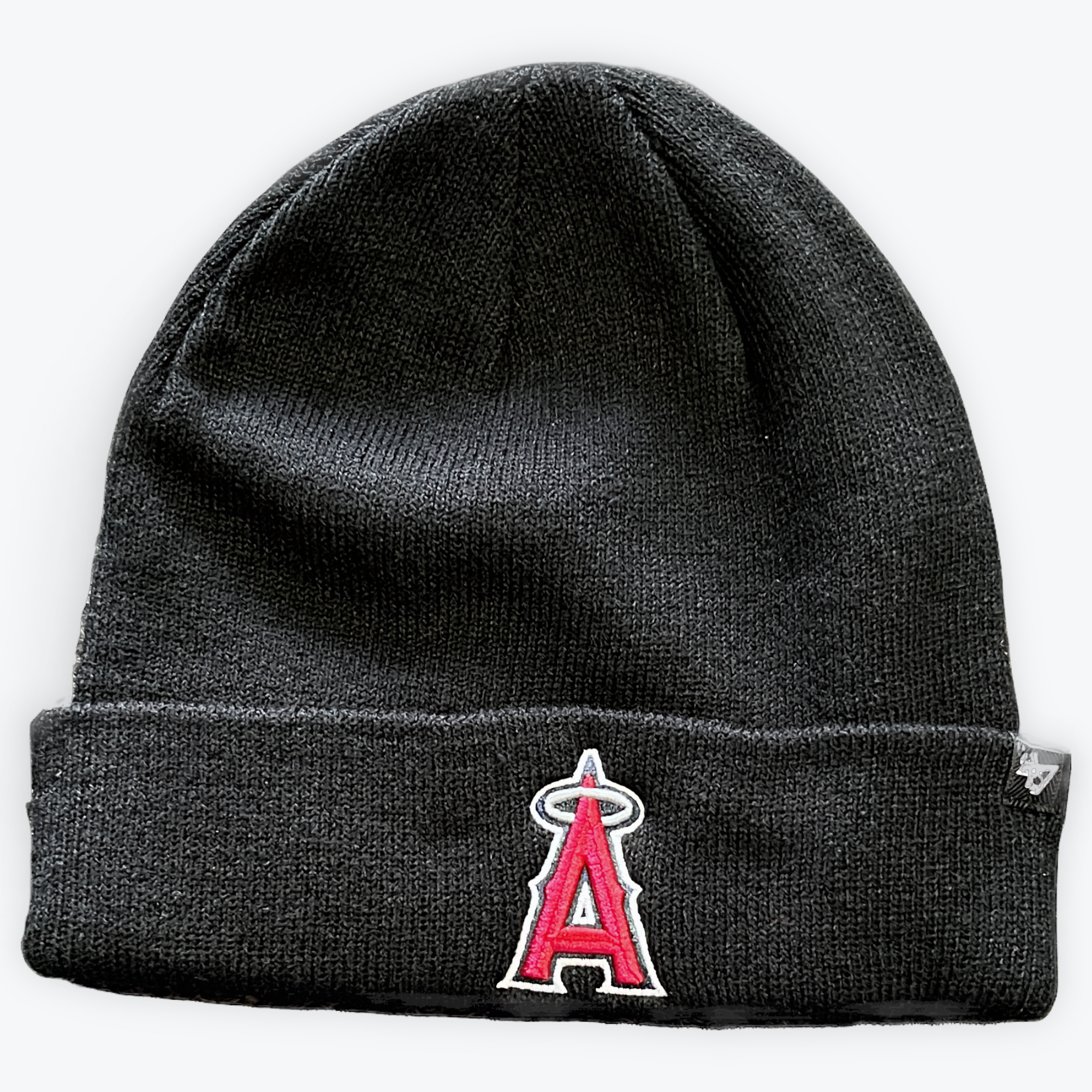 Los Angeles Angels Black '47Brand Cuffed Beanie