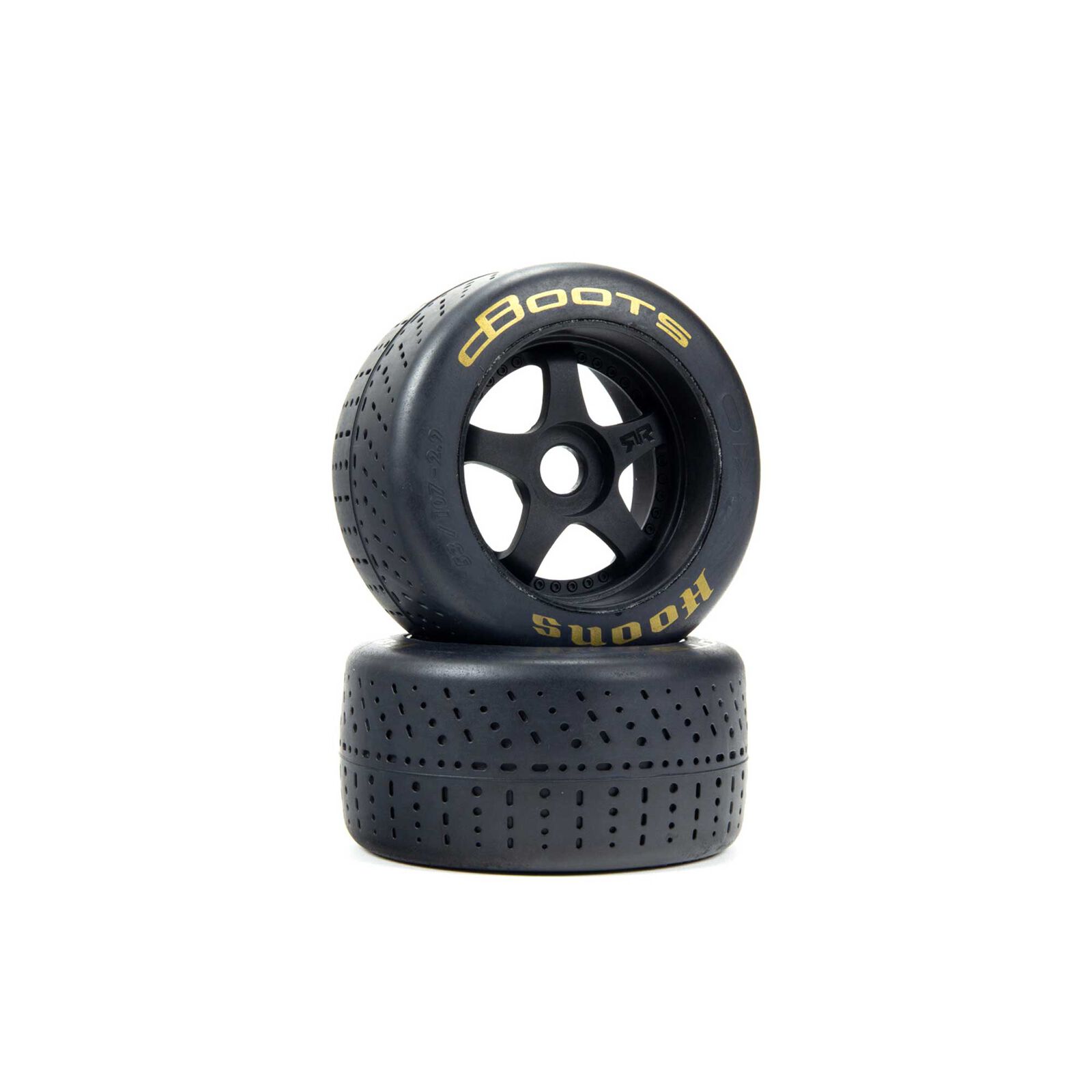 Arrma Dboots Hoons 53/107 2.9 Gold Belted 5 Spoke Tires ARA550085