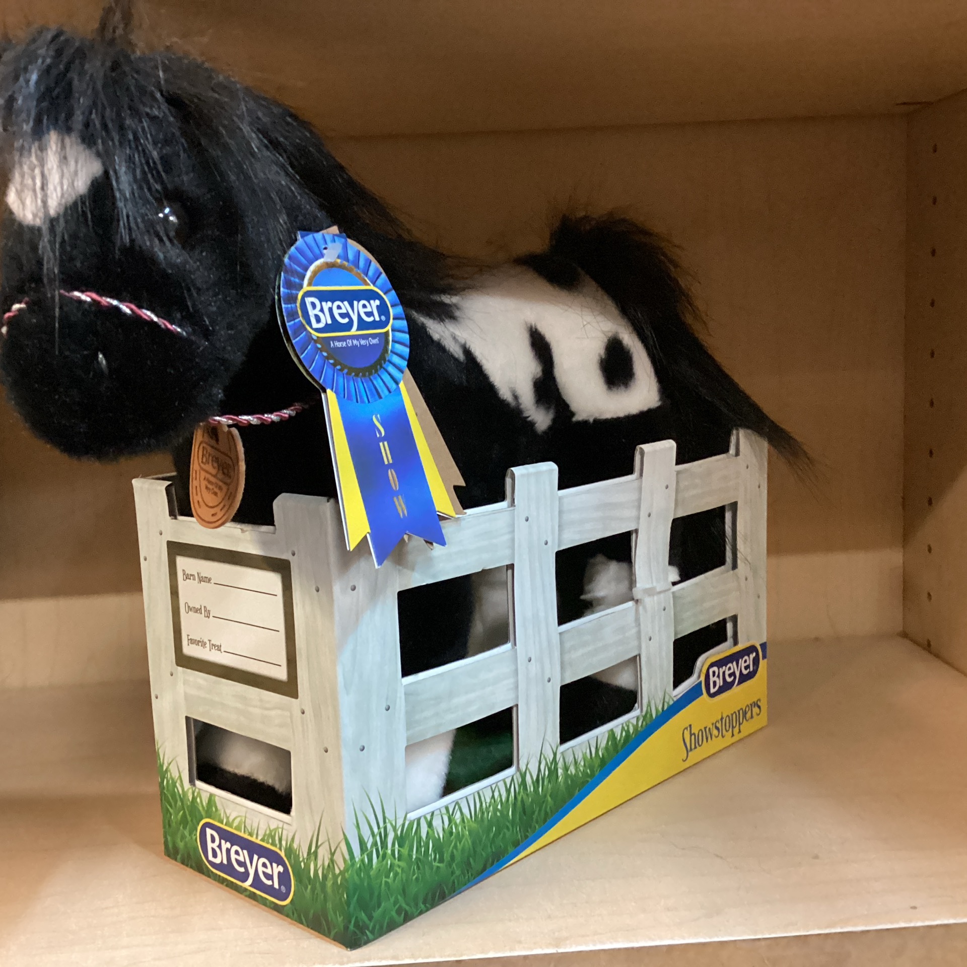 Breyers - 13" Black Appaloosa in box