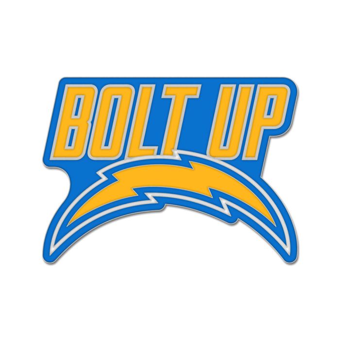 Los Angeles Chargers Slogan Trading Pin