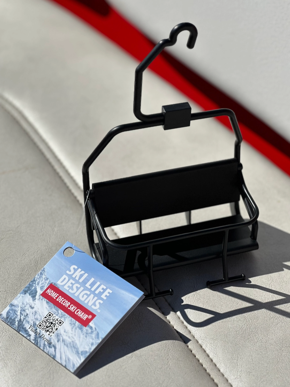 Miniature Ski Lift Chair