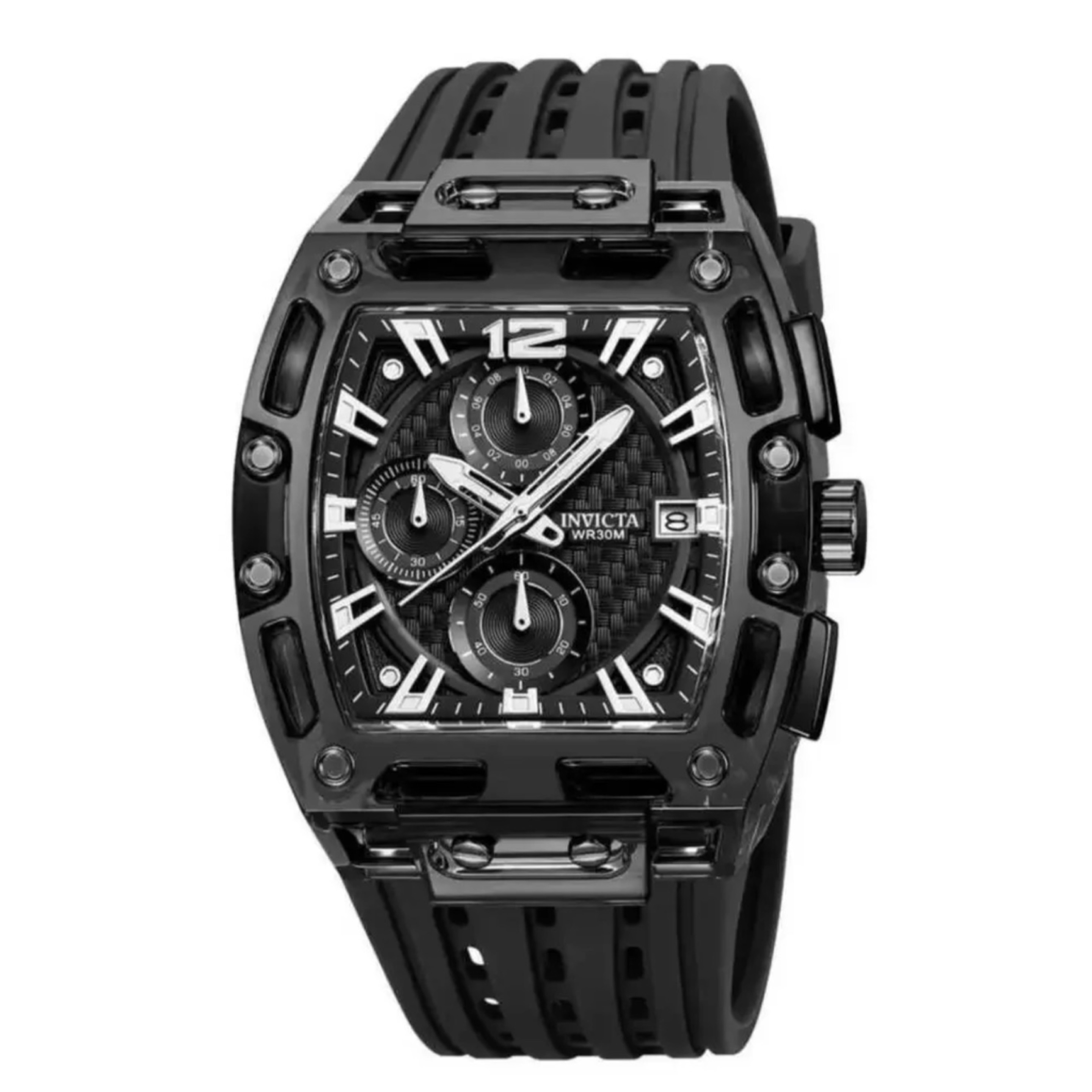 Invicta S1 Rally Catenar Watch - 42mm (Black)