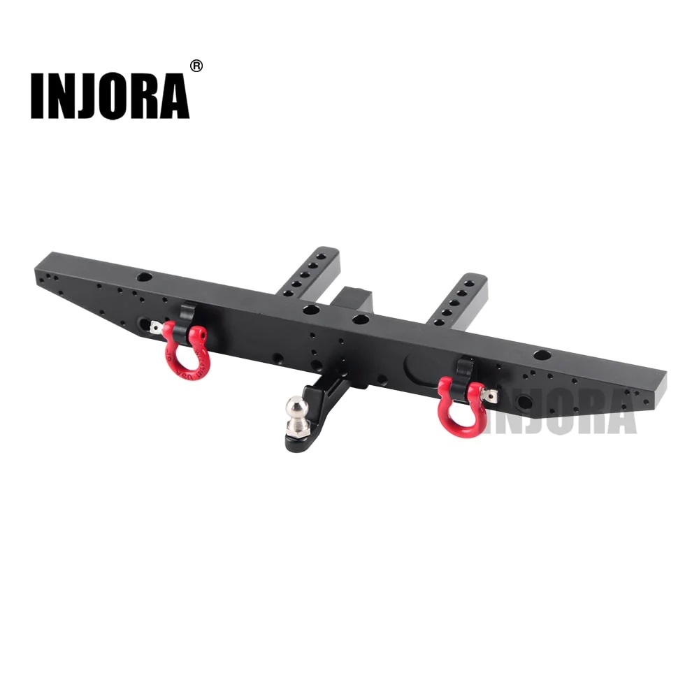 Metal Rear Bumper With D Rings For 1/10 RC Crawler TRX4