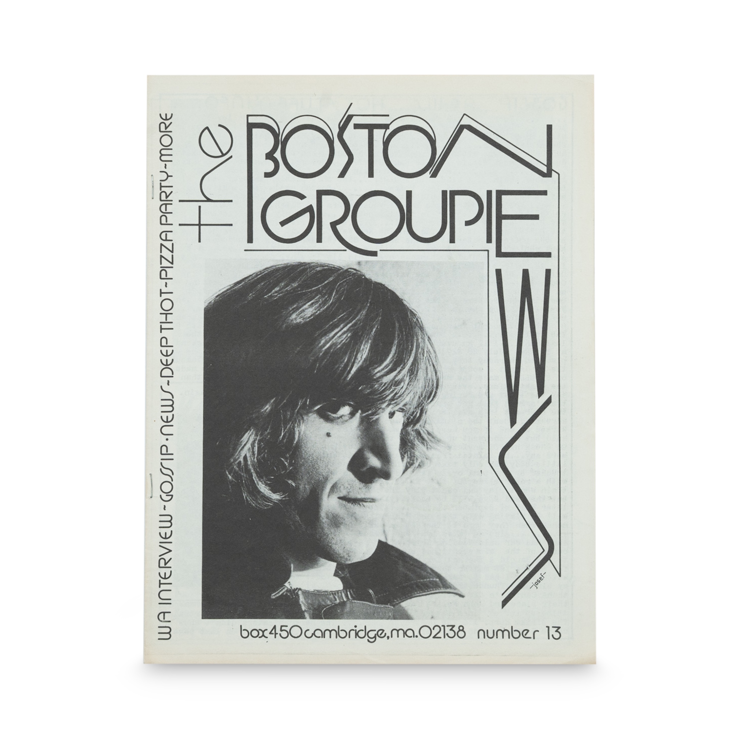 The Boston Groupie News   -- #13 [Magazine]