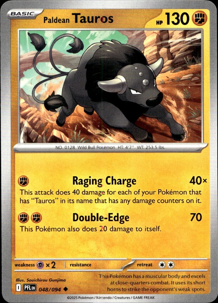 Paldean Tauros - ME02 48/94