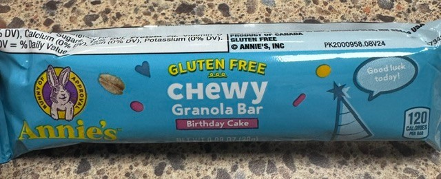 Gluten Free Granola Bar