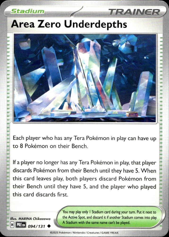 Area Zero Underdepths - SV08.5 94/131