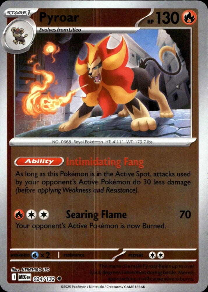 Pyroar - ME01 24/132