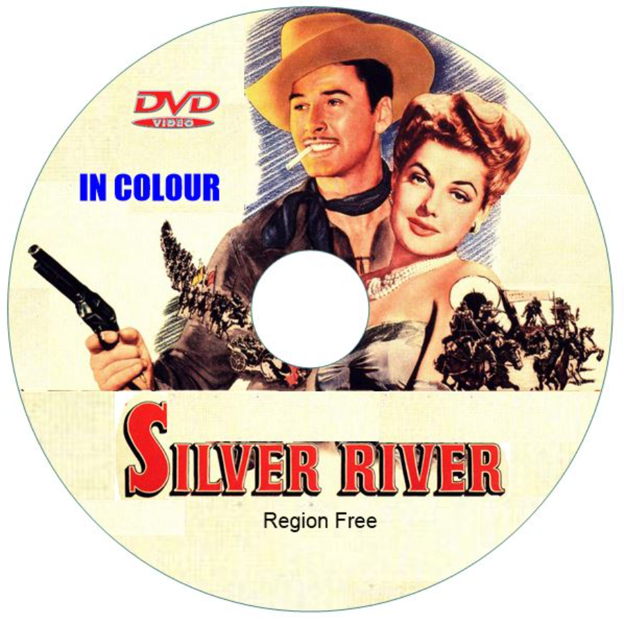 Silver River. Errol Flynn (1948) in Color, DVD